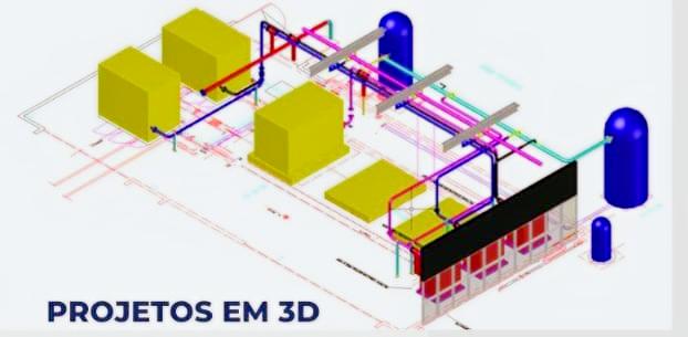 Salas de Compressores 3D